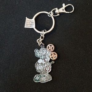 STEAMPUNK MICKEY keychain! Great stocking stuffer!